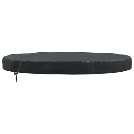 Udendørs Borddække 92 x 92 x 10 cm 210D Oxford Stof Rund Sort