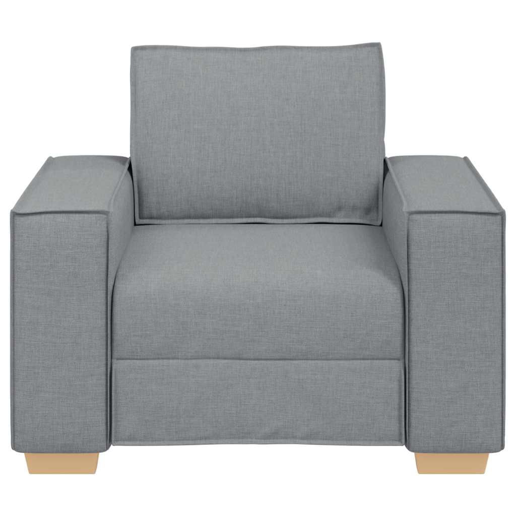 sofastol lysegrå 60 cm stof
