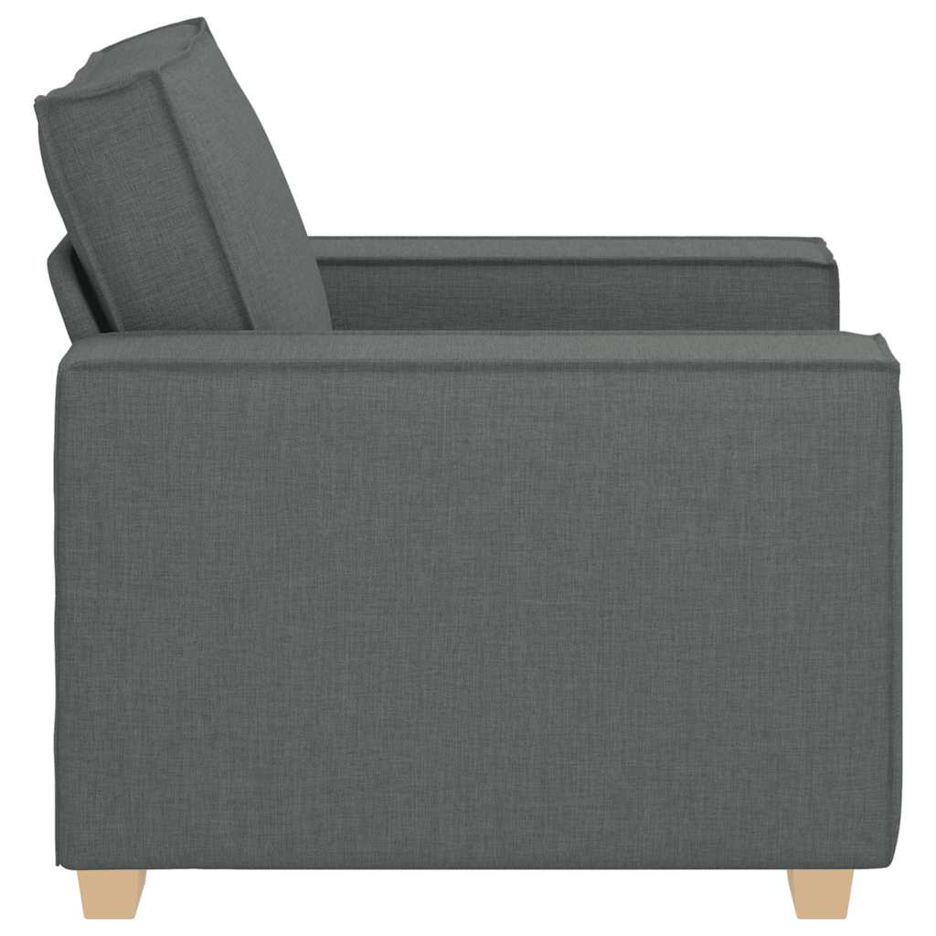 sofastol mørkegrå 60 cm stof