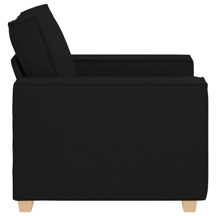 sofastol sort 100x78x84 cm stof