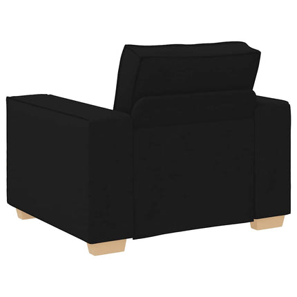 sofastol sort 100x78x84 cm stof