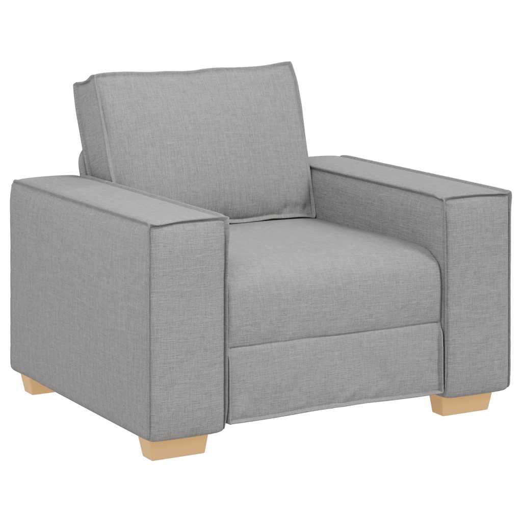 Sofastol Skygrå 60 cm Stof