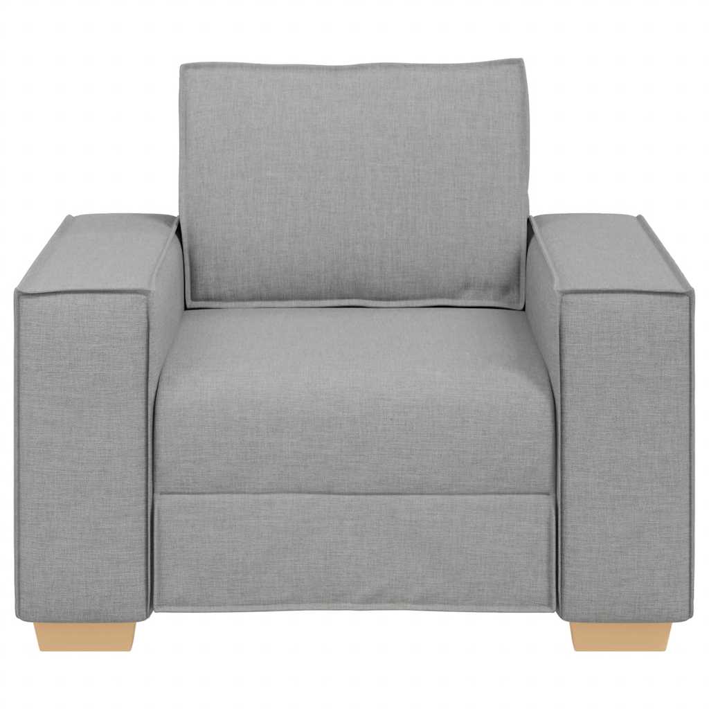 Sofastol Skygrå 60 cm Stof