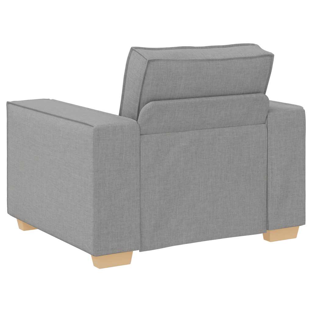 Sofastol Skygrå 60 cm Stof