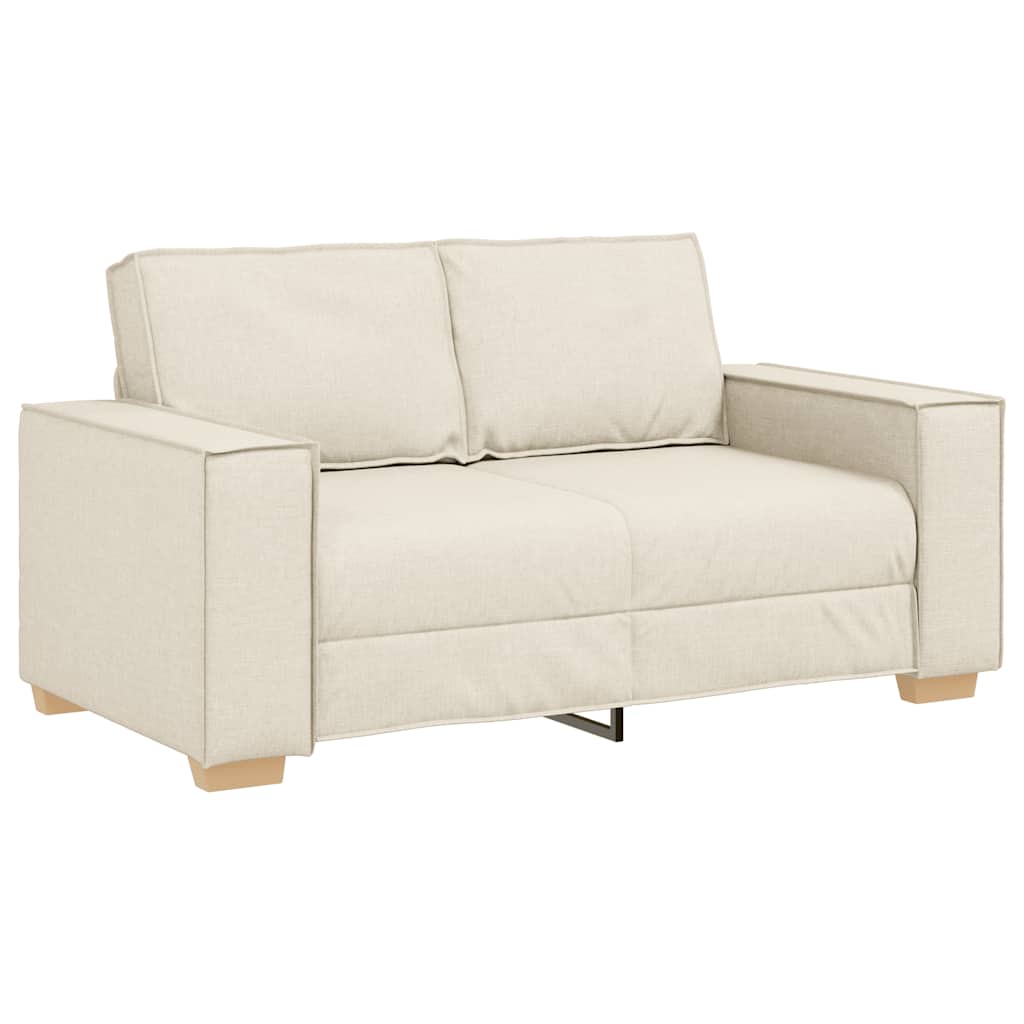 2-personers sofa i linned 120 cm