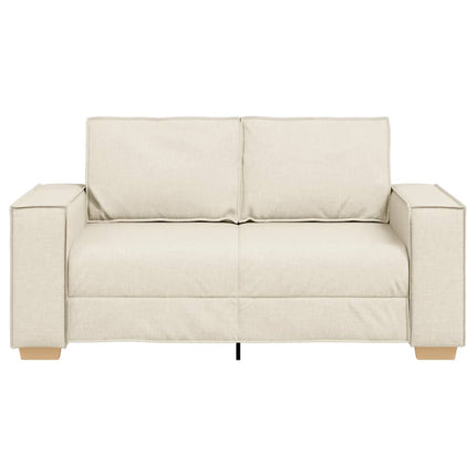 2-personers sofa i linned 160x78x84 cm