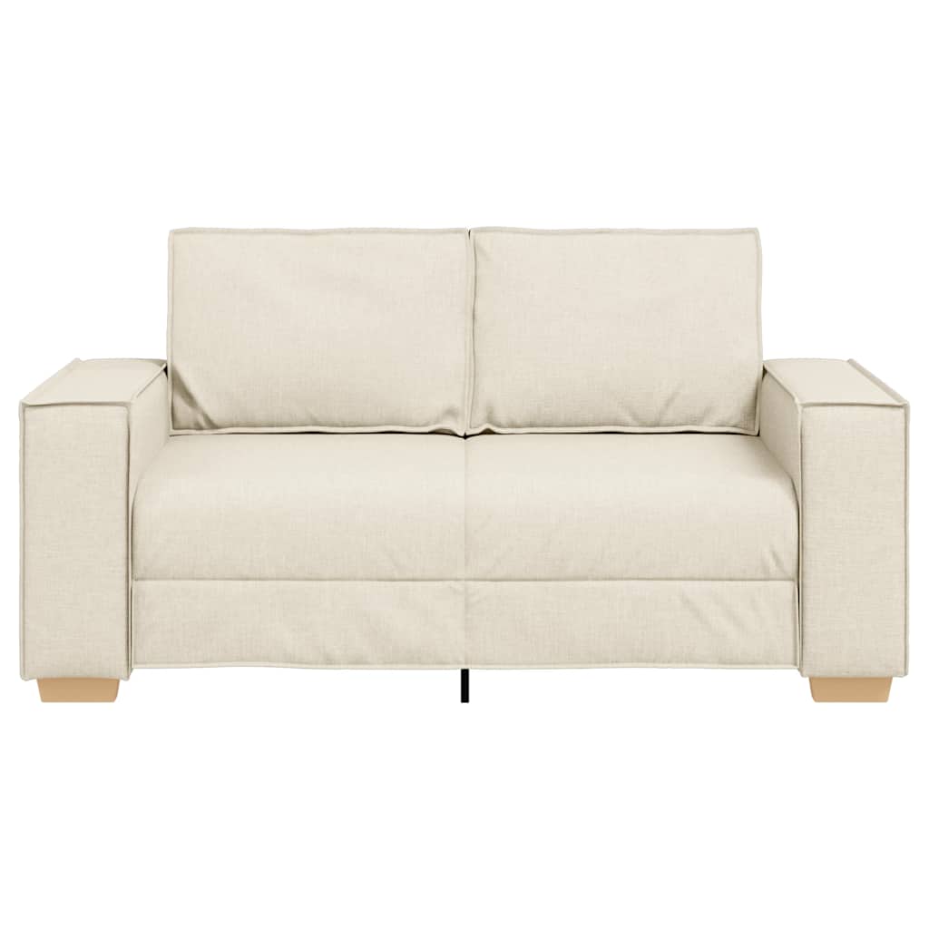 2-personers sofa i linned 120 cm