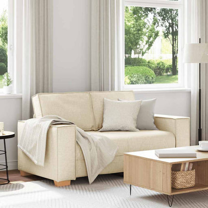 2-personers sofa i linned 160x78x84 cm
