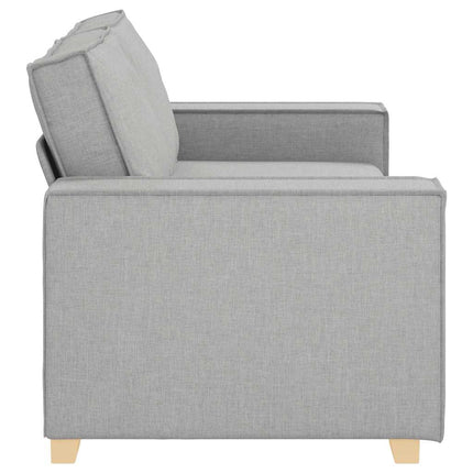2-personers sofa skygrå 180x78x84 cm stof