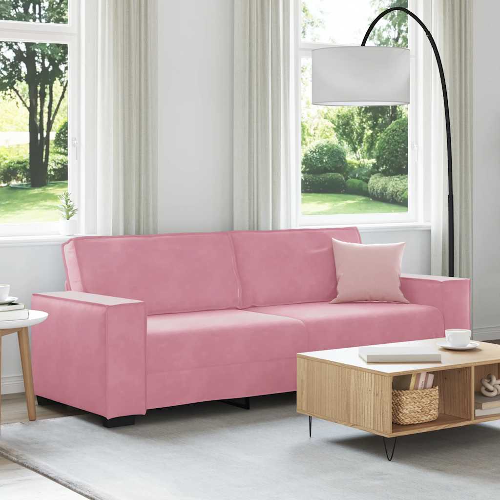 3-personers sofa 220x78x84 cm fljl lyserd