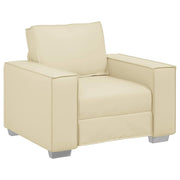 Sofa Creme 99 x 78 x 84 cm Stof