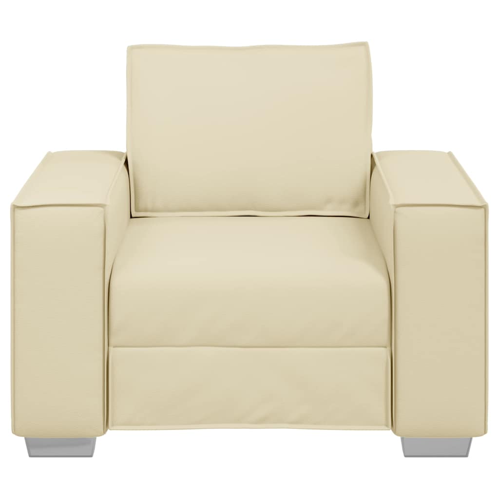 Sofa Creme 99 x 78 x 84 cm Stof