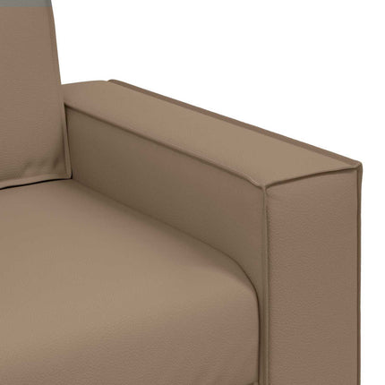 Sofa Stol Cappuccino 100 cm Faux læder