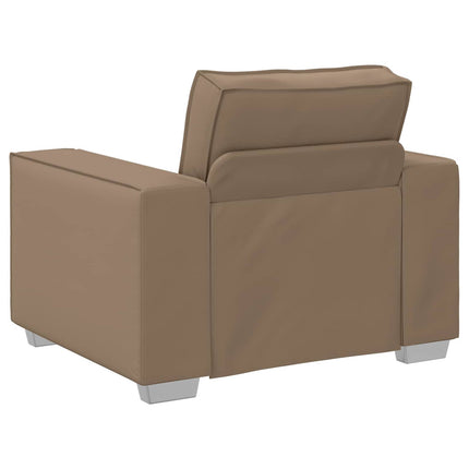 Sofa Stol Cappuccino 100 cm Faux læder