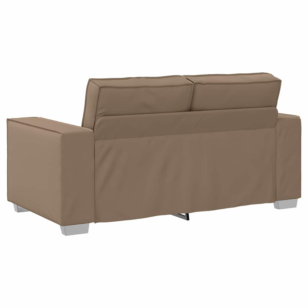 Sofastol med pude Cappuccino 160 x 78 x 84 cm Kunstlæder