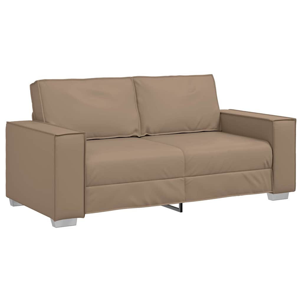 Sofastol med pude Cappuccino 180 x 78 x 84 cm Kunstlæder