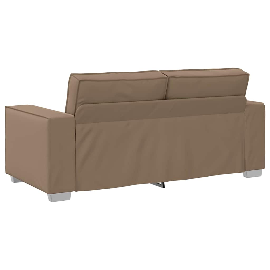 Sofastol med pude Cappuccino 180 x 78 x 84 cm Kunstlæder
