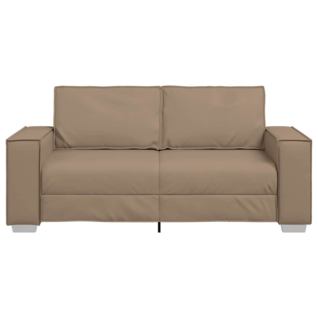 Sofastol med pude Cappuccino 180 x 78 x 84 cm Kunstlæder