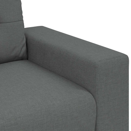 lænestol 100x78x80 cm stof mørkegrå