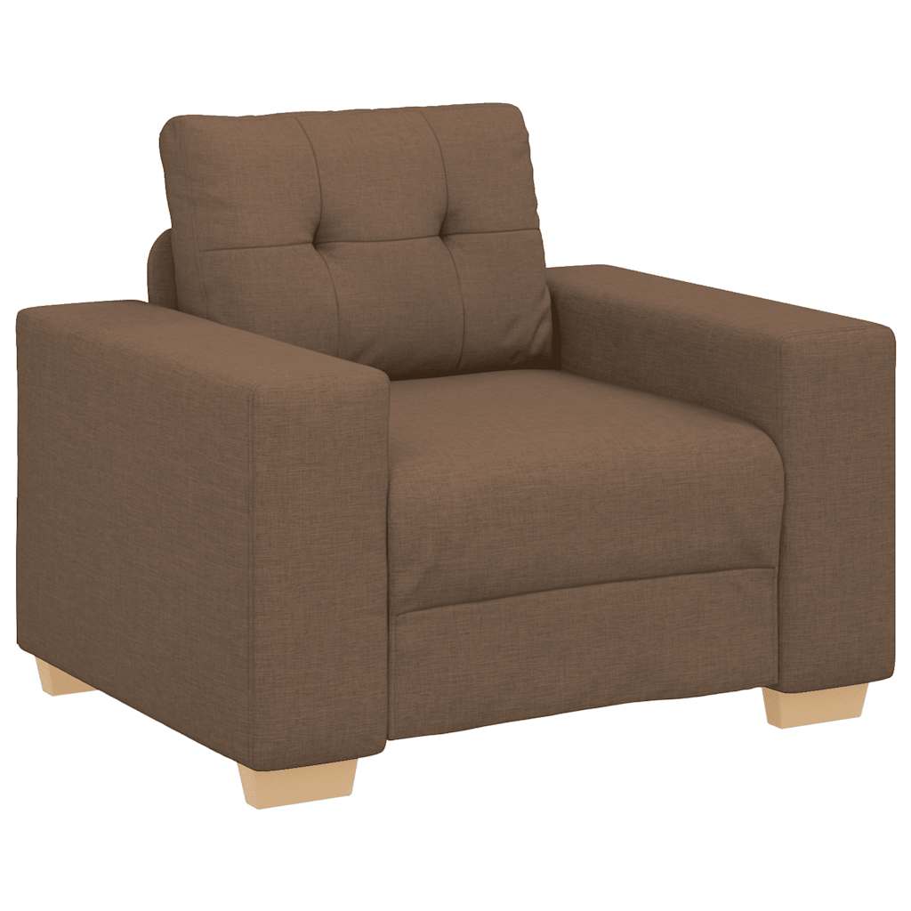 sofastol 60 cm stof brun