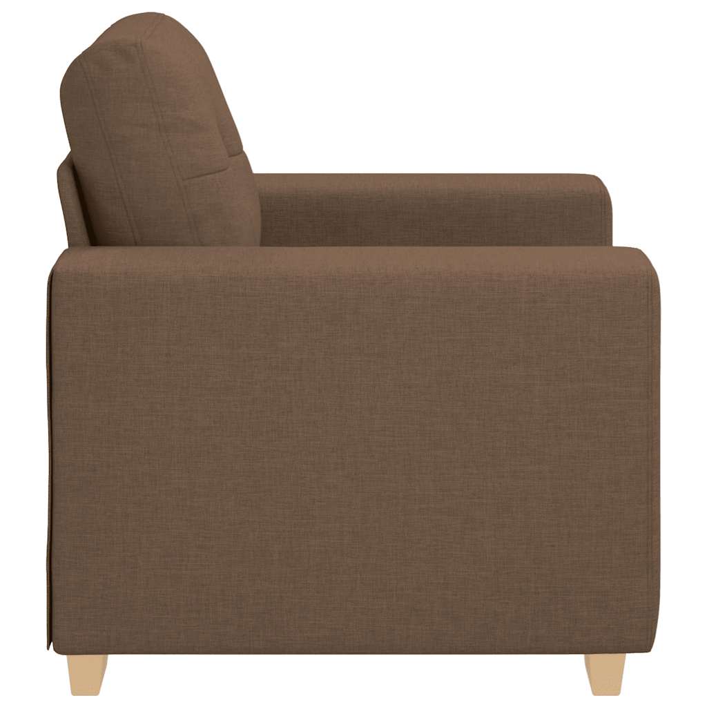 sofastol 60 cm stof brun