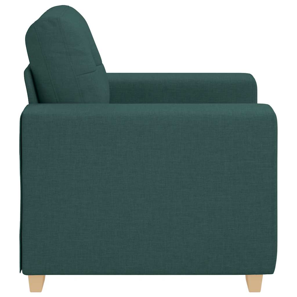 sofastol 60 cm stof mørkegrøn