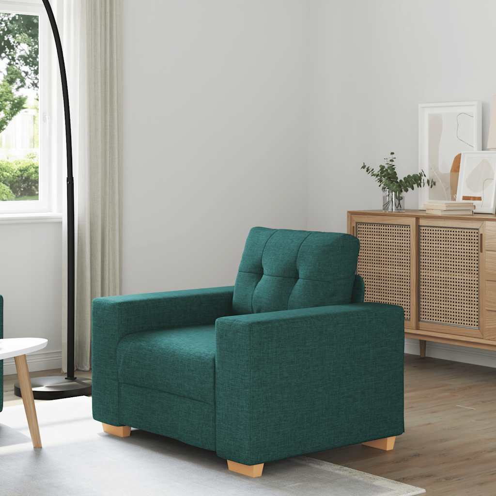 sofastol 60 cm stof mørkegrøn