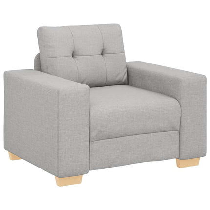 sofastol 100x78x80 cm stof skygrå