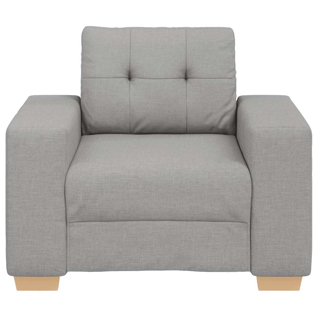 sofastol 60 cm stof skygrå