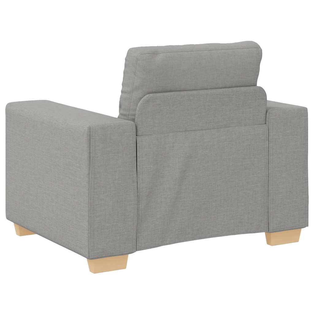 sofastol 60 cm stof skygrå