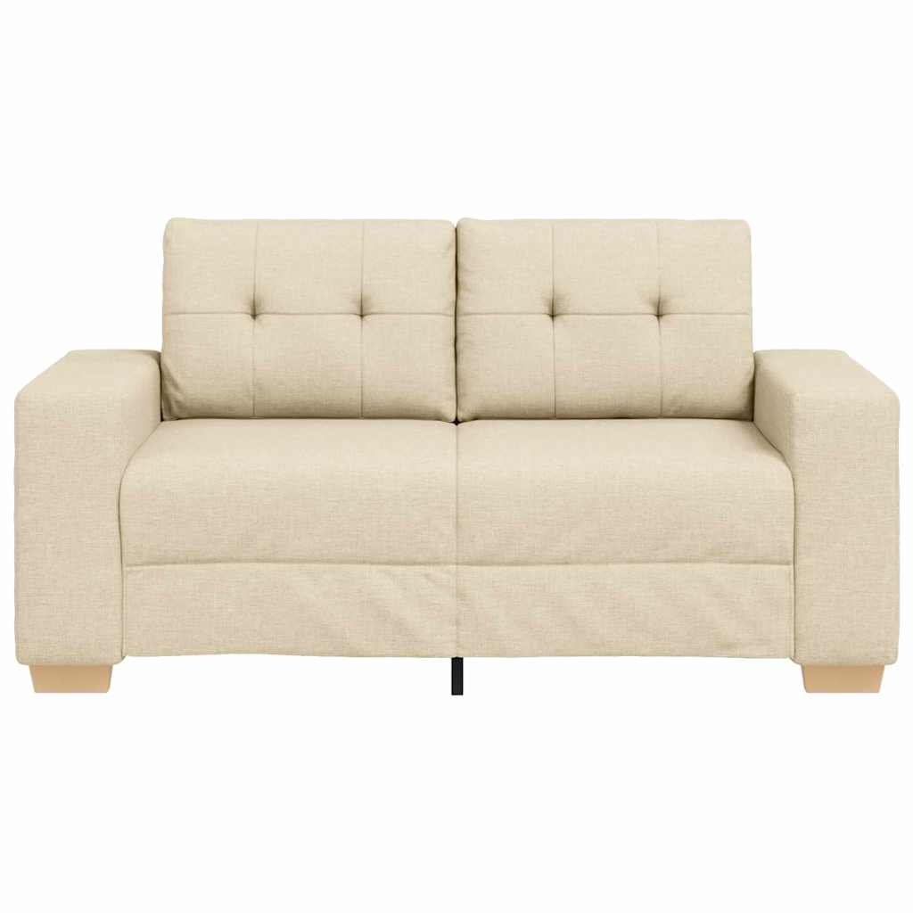 | Tosæders sofa | med pude Creme Stof
