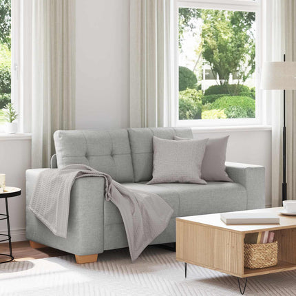 Tosæders sofa Skygrå 160 cm Stof