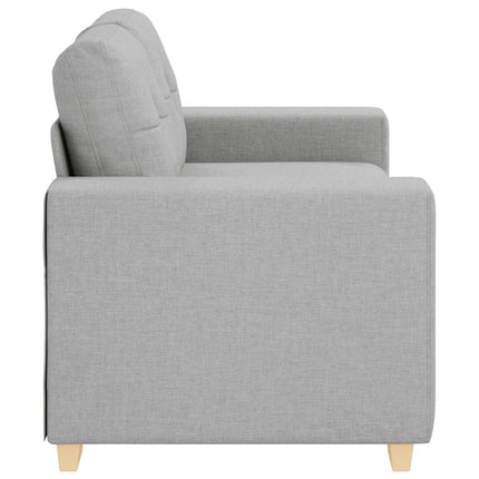 Tosæders sofa Skygrå 160 cm Stof