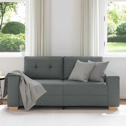 elskovssofa 180x77x82 cm stof mørkegrå
