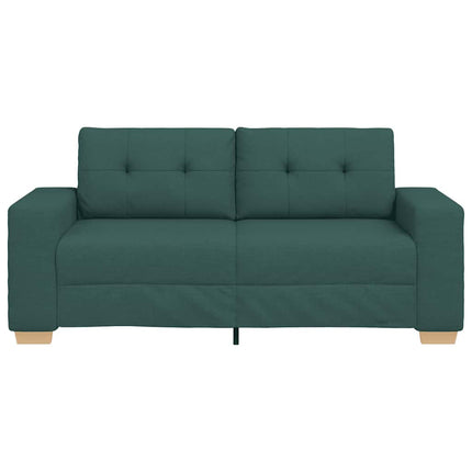 elskovssofa 180x77x82 cm stof mørkegrøn