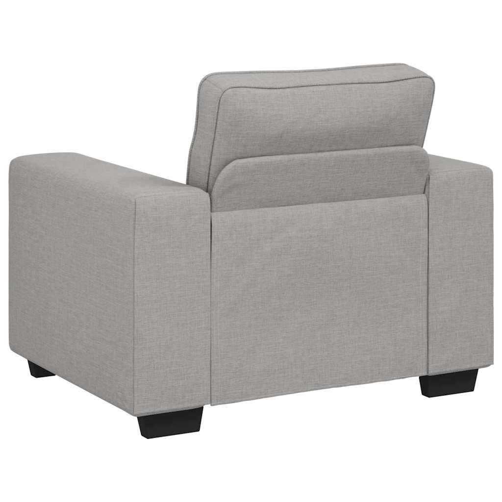 sofastol 55 cm stof skygrå