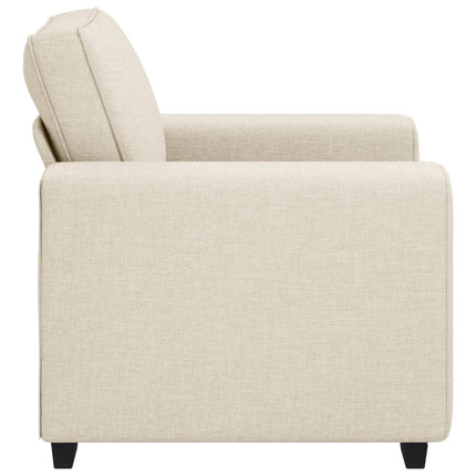 Sofa Stol Beige 100 cm Linned-blandet stof