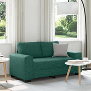 2-personers sofa 120 cm stof mørkegrøn