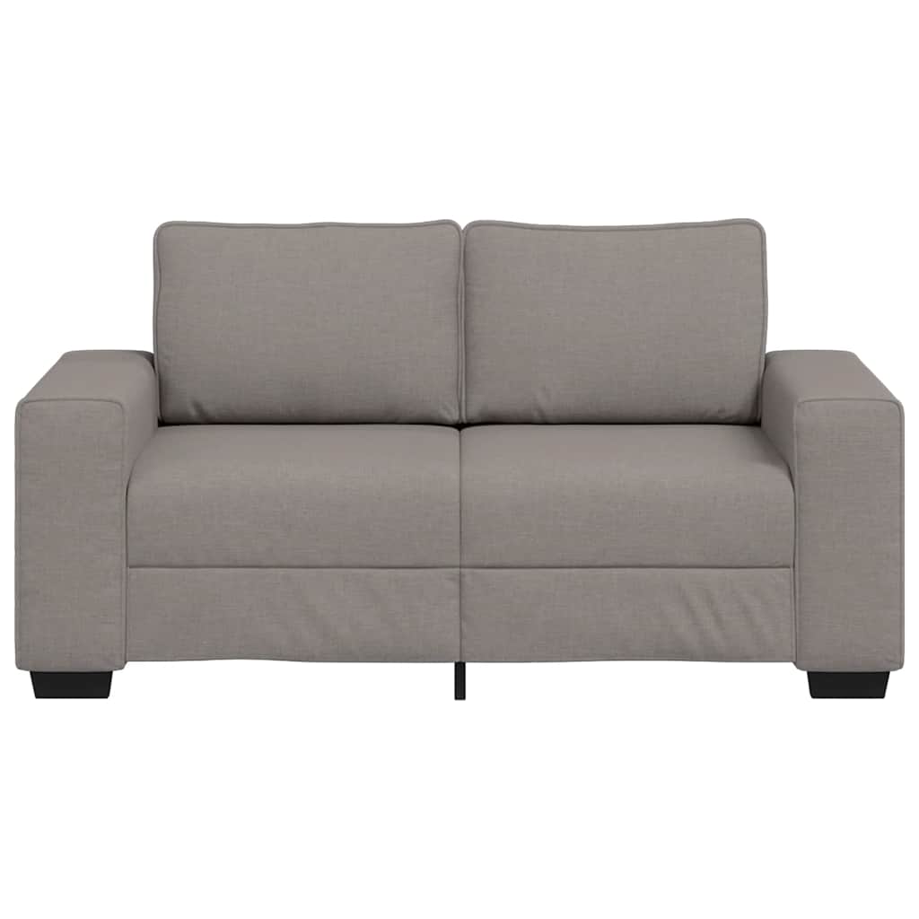 2-personers sofa 120 cm stof gråbrun