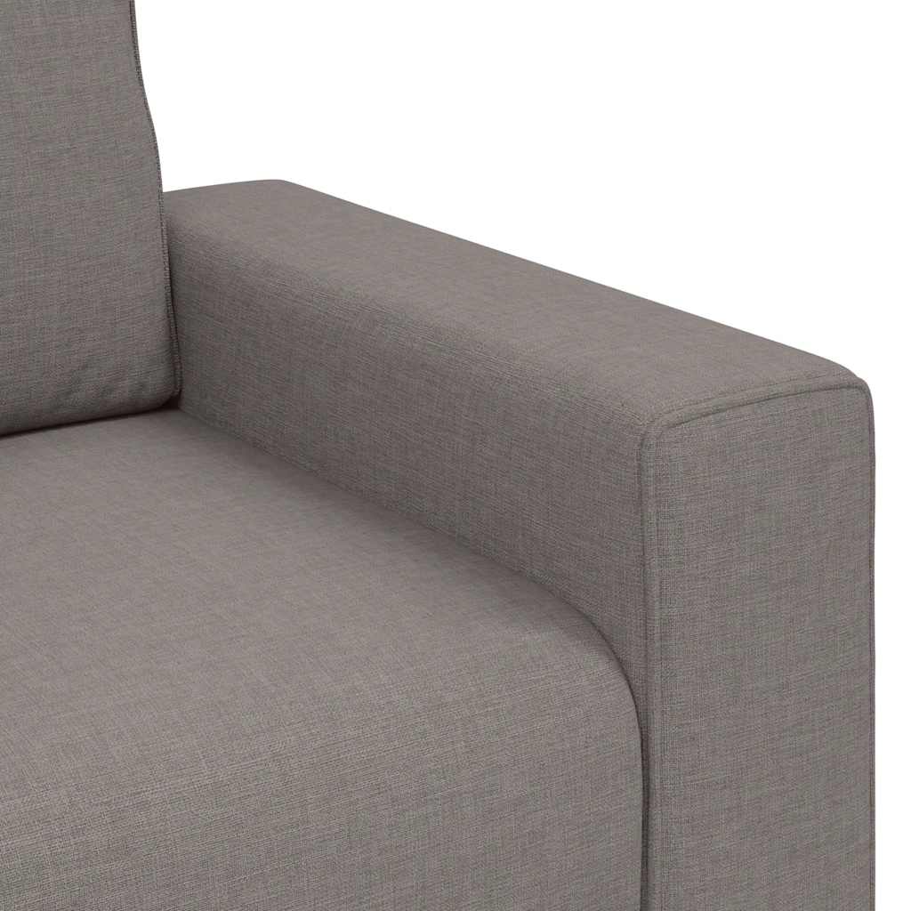 2-personers sofa 120 cm stof gråbrun