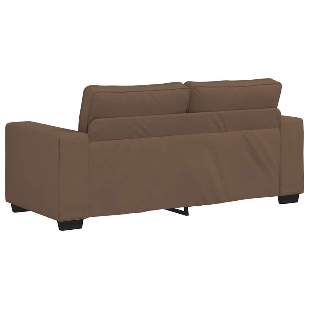 2-personers sofa 140 cm stof brun