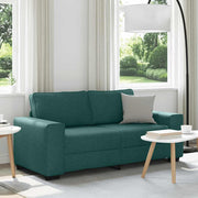 2-personers sofa 140 cm stof mørkegrøn