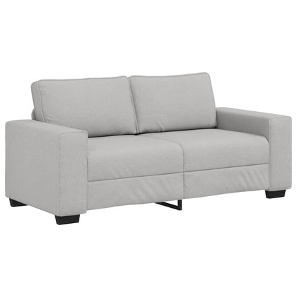 2-personers sofa 180x77x82 cm stof skygrå