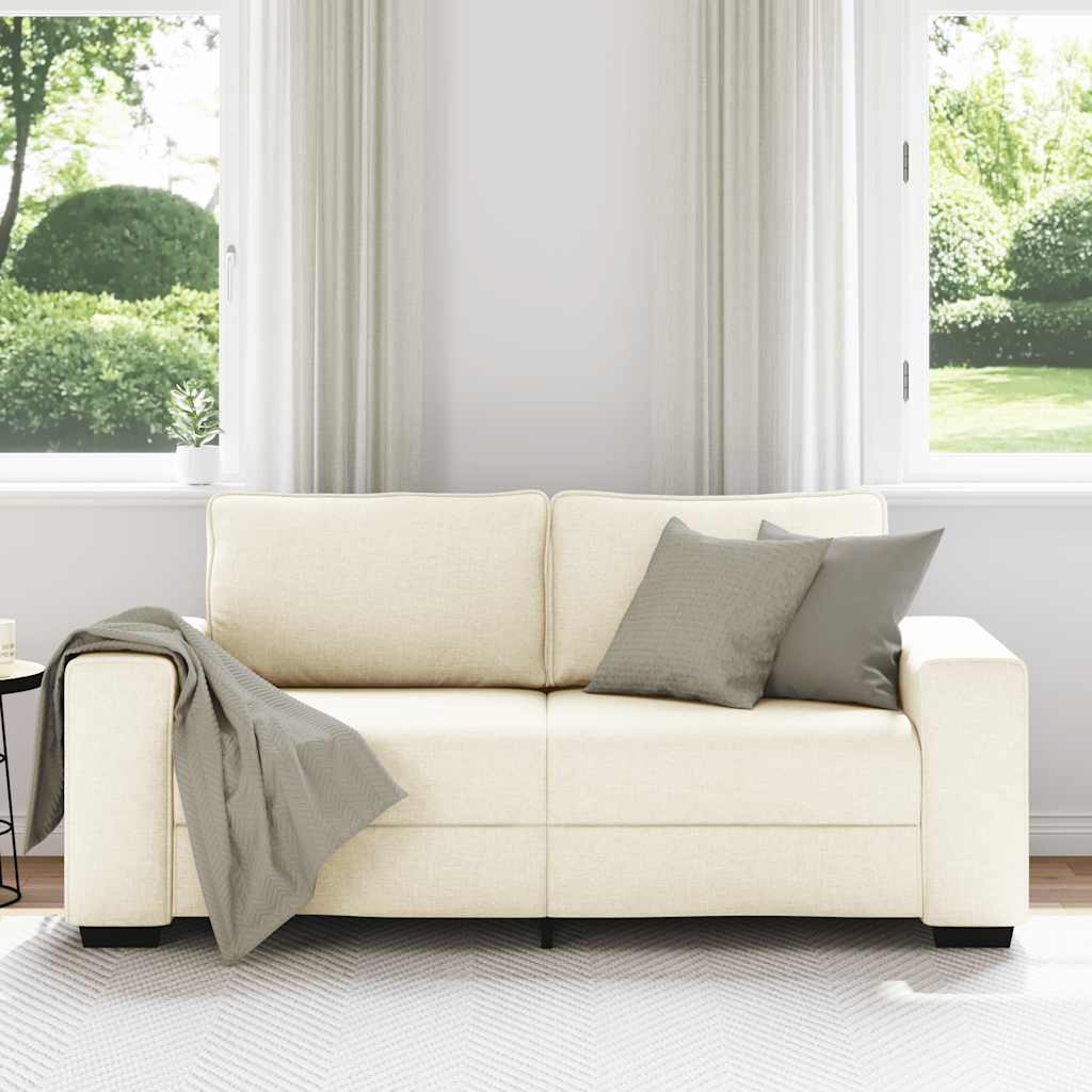 2-personers sofa 140 cm hør