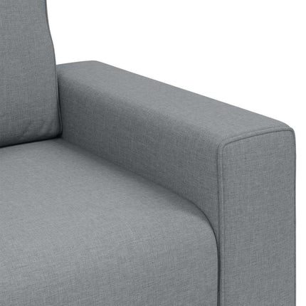 Sofa Stol Lysegrå 100 cm Stof