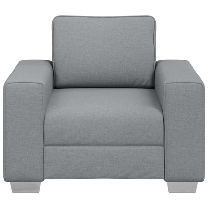 Sofa Stol Lysegrå 100 cm Stof