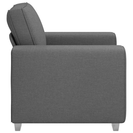 Sofa Stol Mørkegrå 100 cm Stof