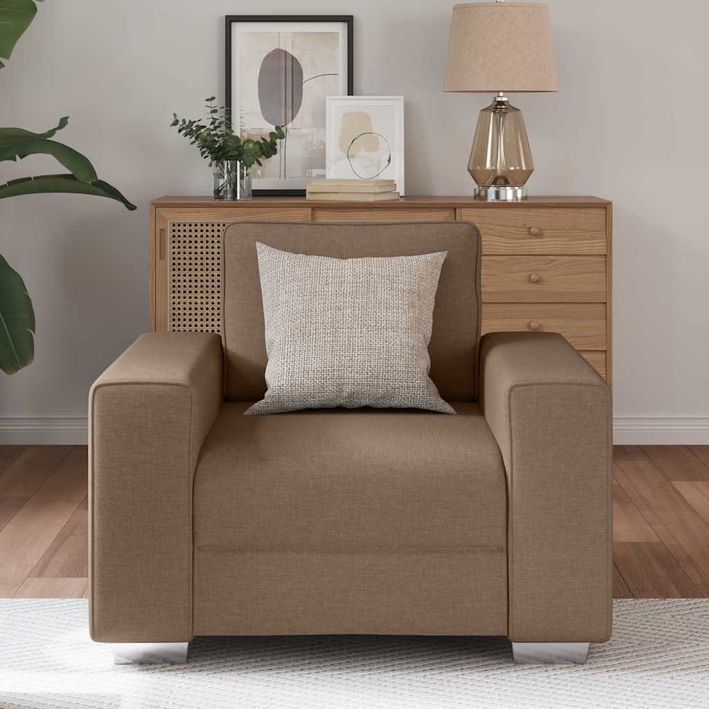 Sofa Brun 100 x 77 x 82 cm Stof