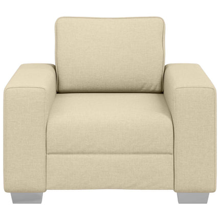 Sofa Stol Creme 100 cm Stof