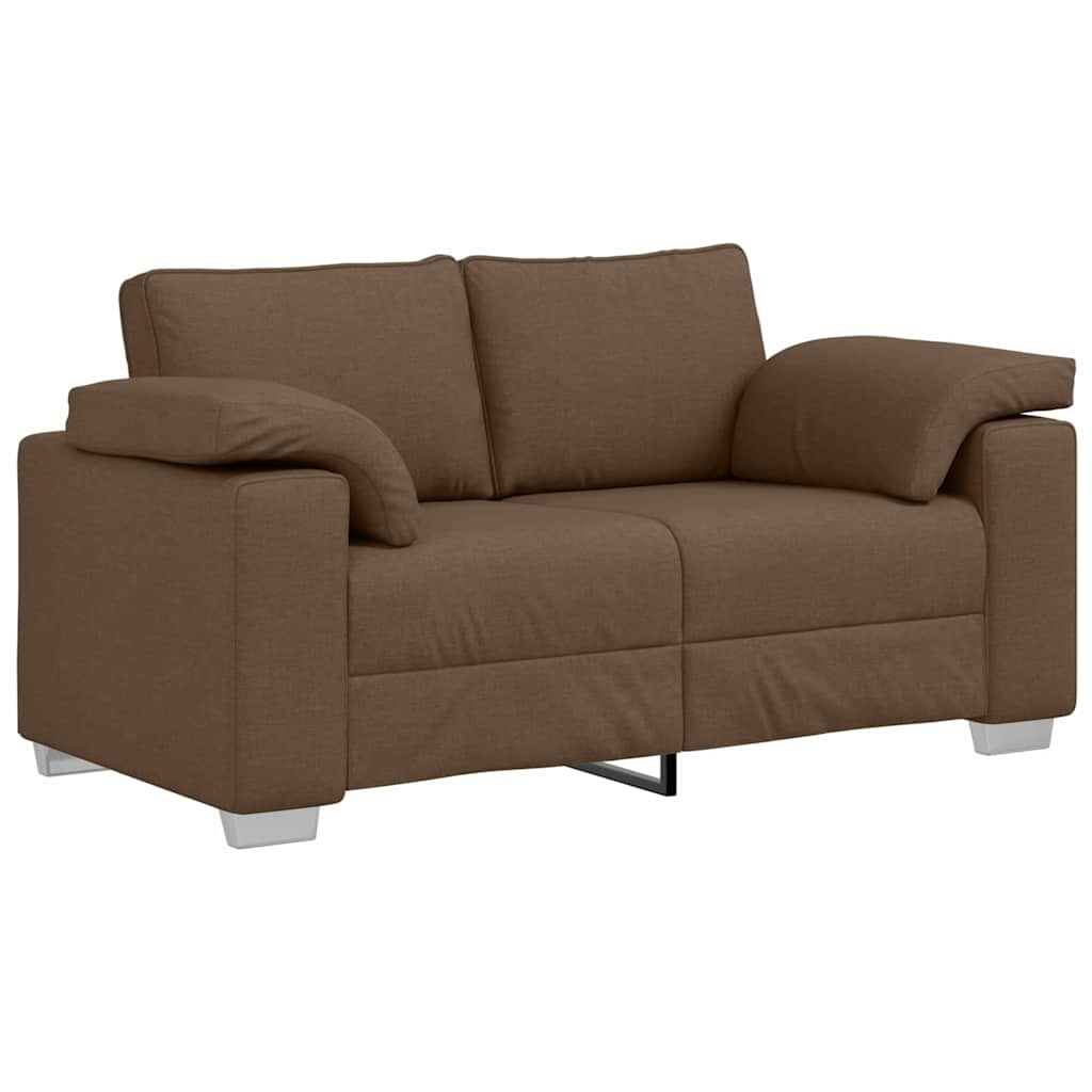 Sofa Brun 160 x 77 x 82 cm Stof
